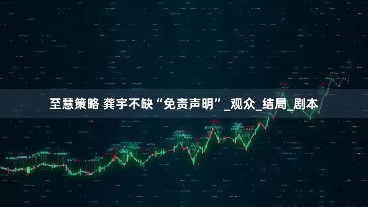 至慧策略 龚宇不缺“免责声明”_观众_结局_剧本